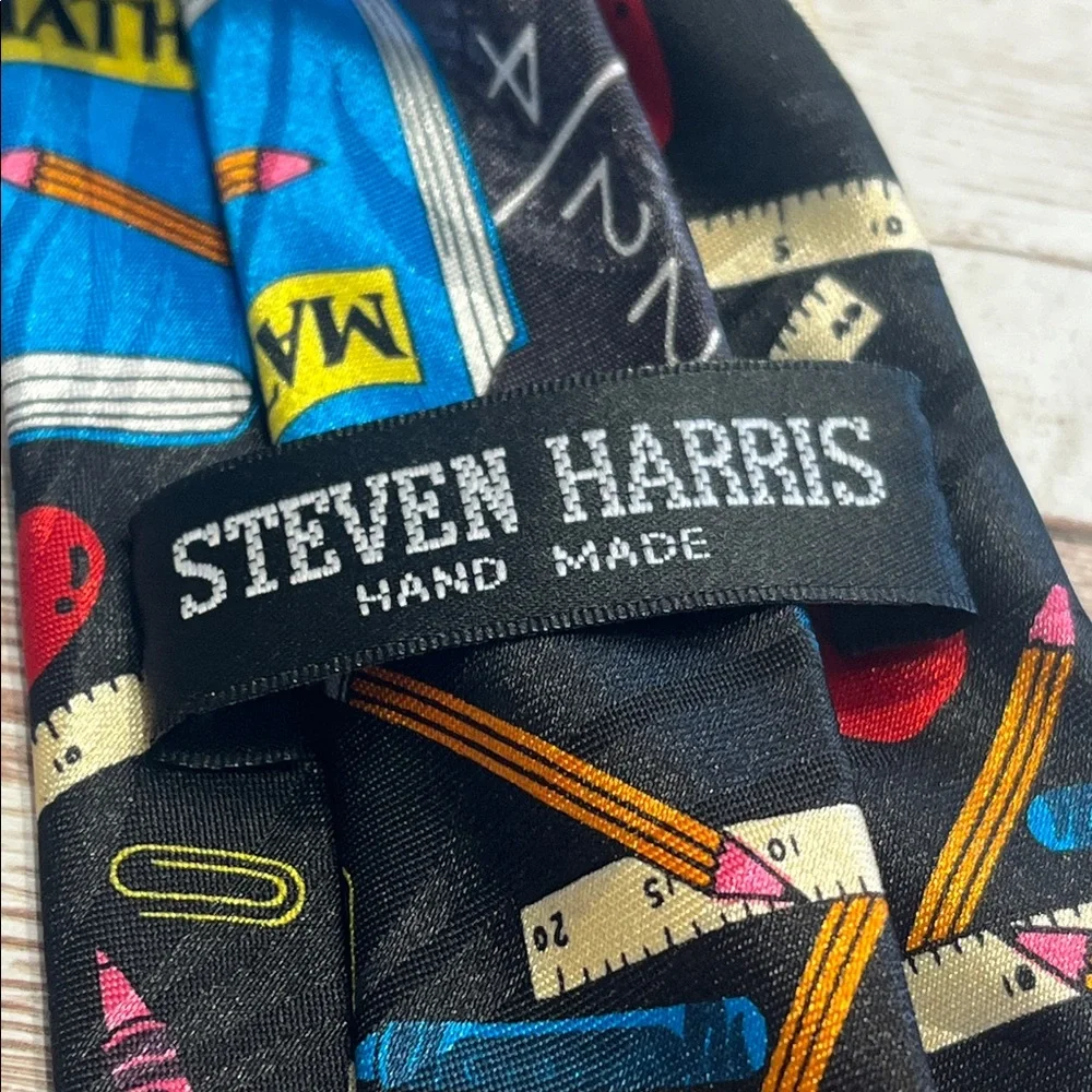 Educational Themed Black Tie